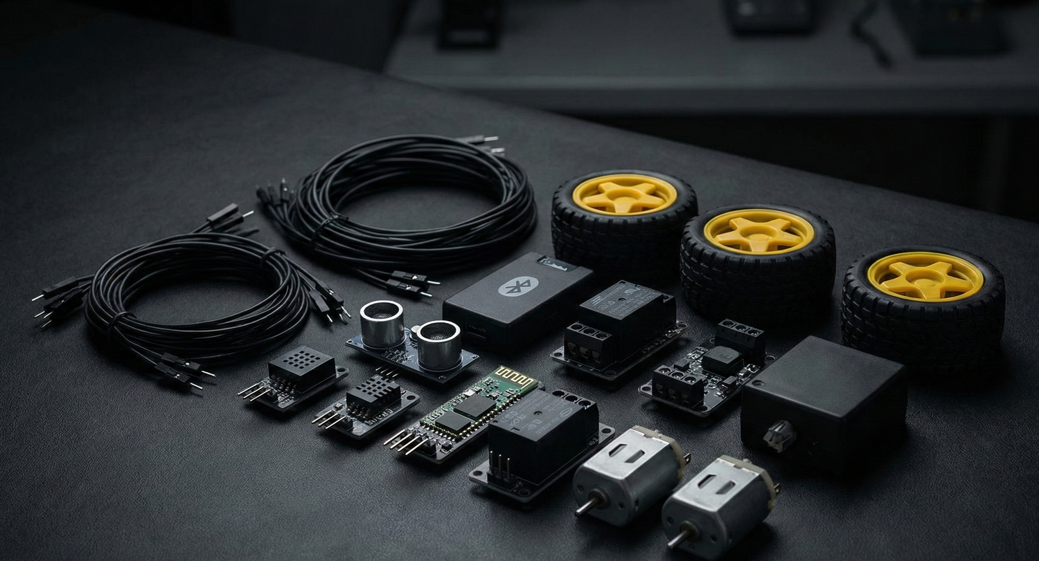 DIY Modules & Accessories: Sensors, Breadboards & Connectors | robetix