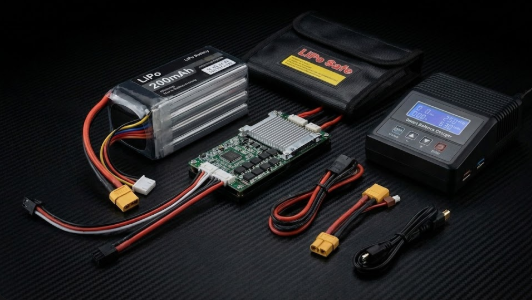 Power & Batteries: LiPo, Li-Ion, & Chargers