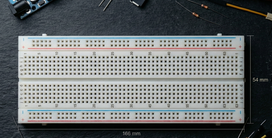 830 Tie Points MB102  - Large Solderless Breadboard  | robetix